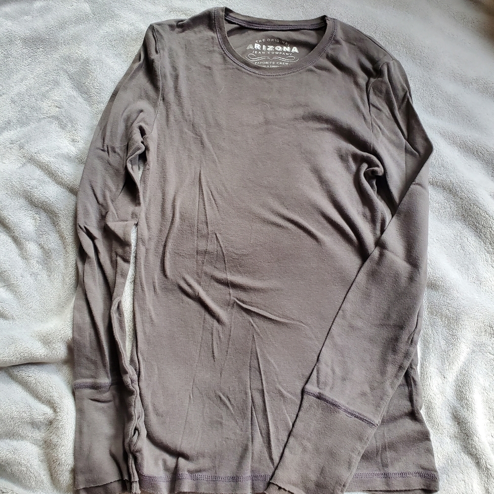 Arizona Jean Company Charcoal Crewneck Longsleeve tee